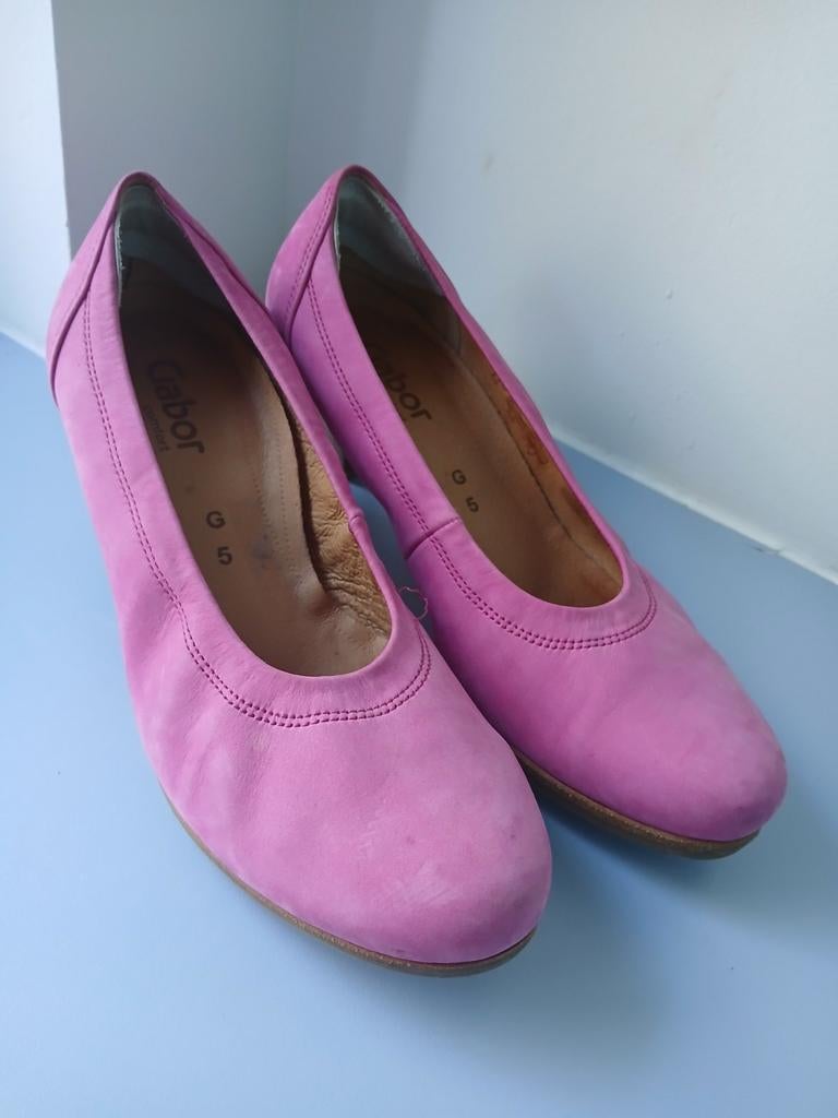 Gabor Roze Pumps Maat 38 - Prima Staat, Pumps, Gabor, Ophalen of Verzenden, Roze