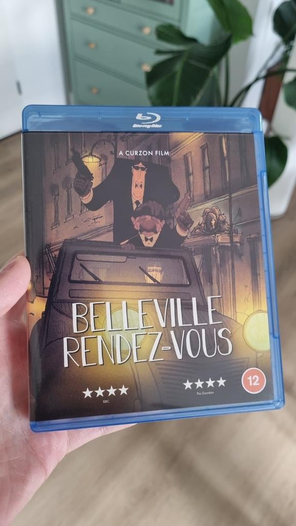Belleville Rendez-Vous Blu-ray - Curzon Film, Ophalen of Verzenden, Zo goed als nieuw, Tekenfilms en Animatie