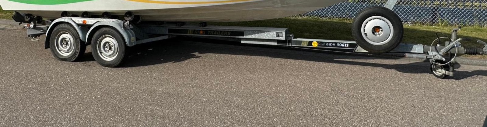 Riba trailer 2800kg 8meter met NL kenteken boot, Ophalen of Verzenden
