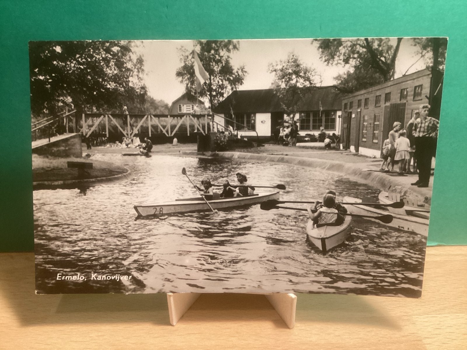 Ermelo, Kanovijver - 963, Ophalen of Verzenden, 1940 tot 1960, Gelopen, Gelderland