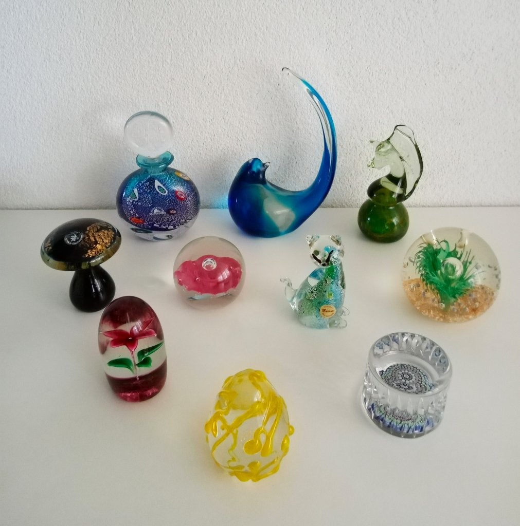 Verzameling glas,  Murano, MDina, Whitefriars enz., Ophalen of Verzenden