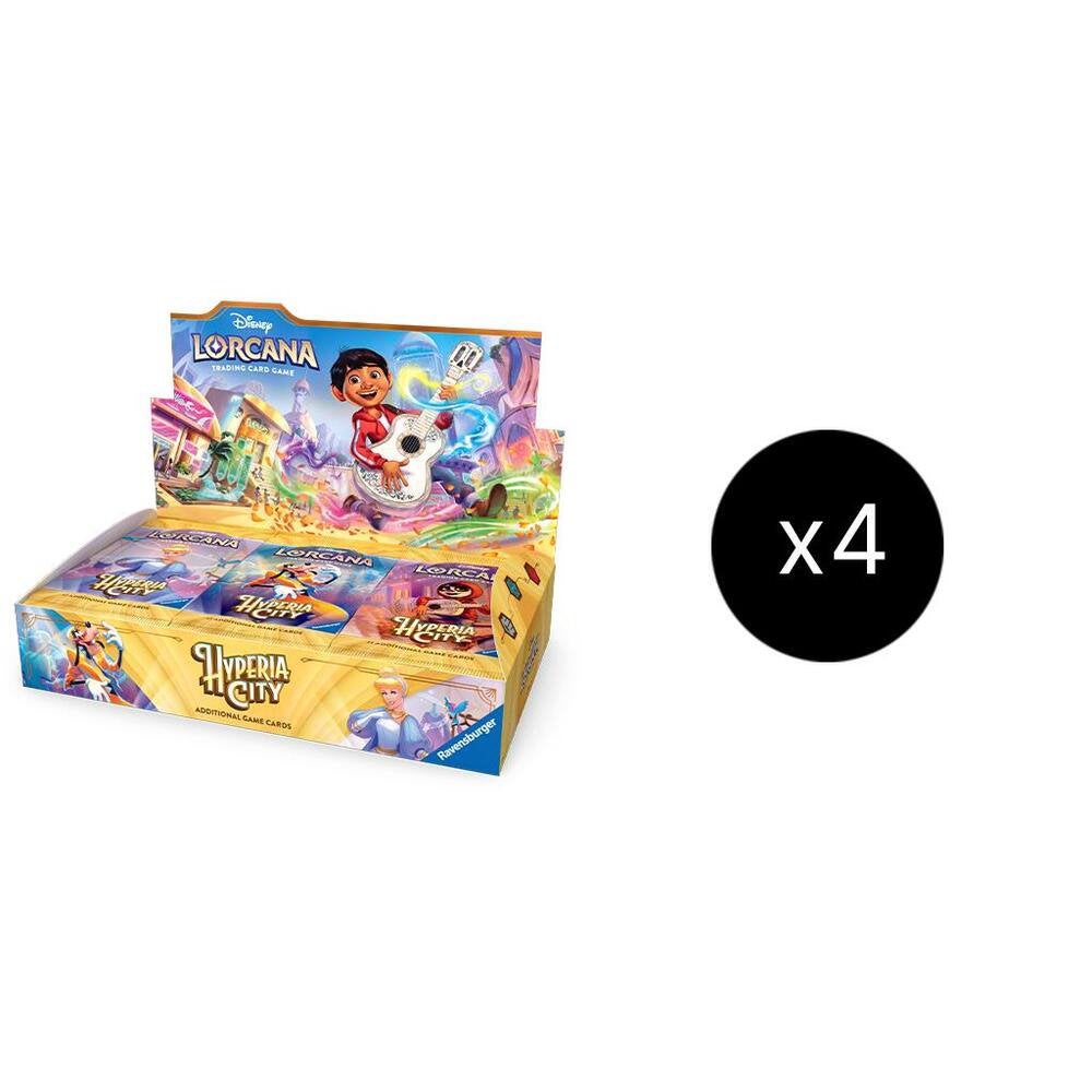 Disney Lorcana Hyperia City Booster Box Case, Ophalen of Verzenden, Nieuw, Boosterbox