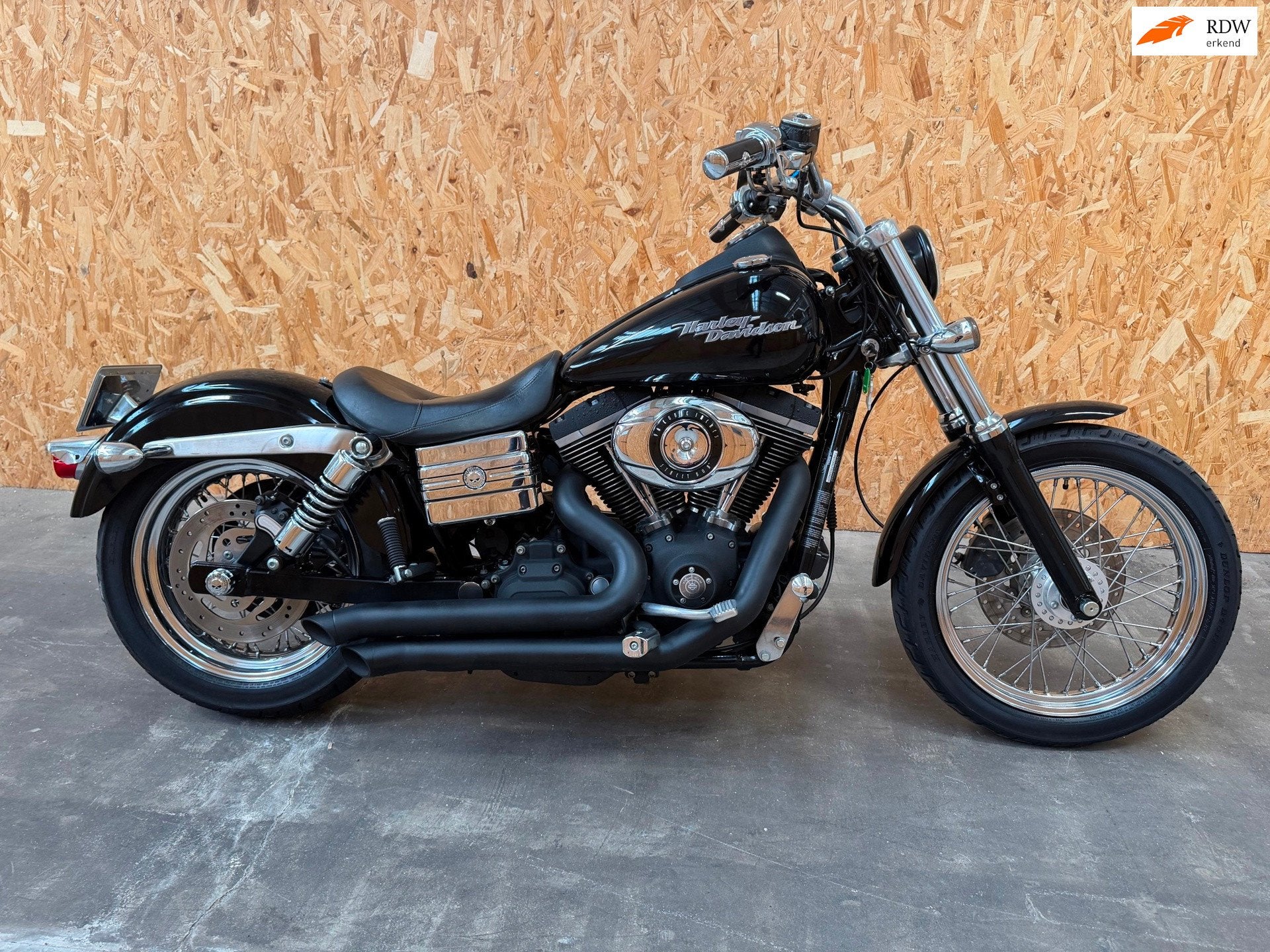Harley Davidson 96 FXDB Dyna Street Bob, Chopper, Meer dan 35 kW, Handgeschakeld, 1584 cc