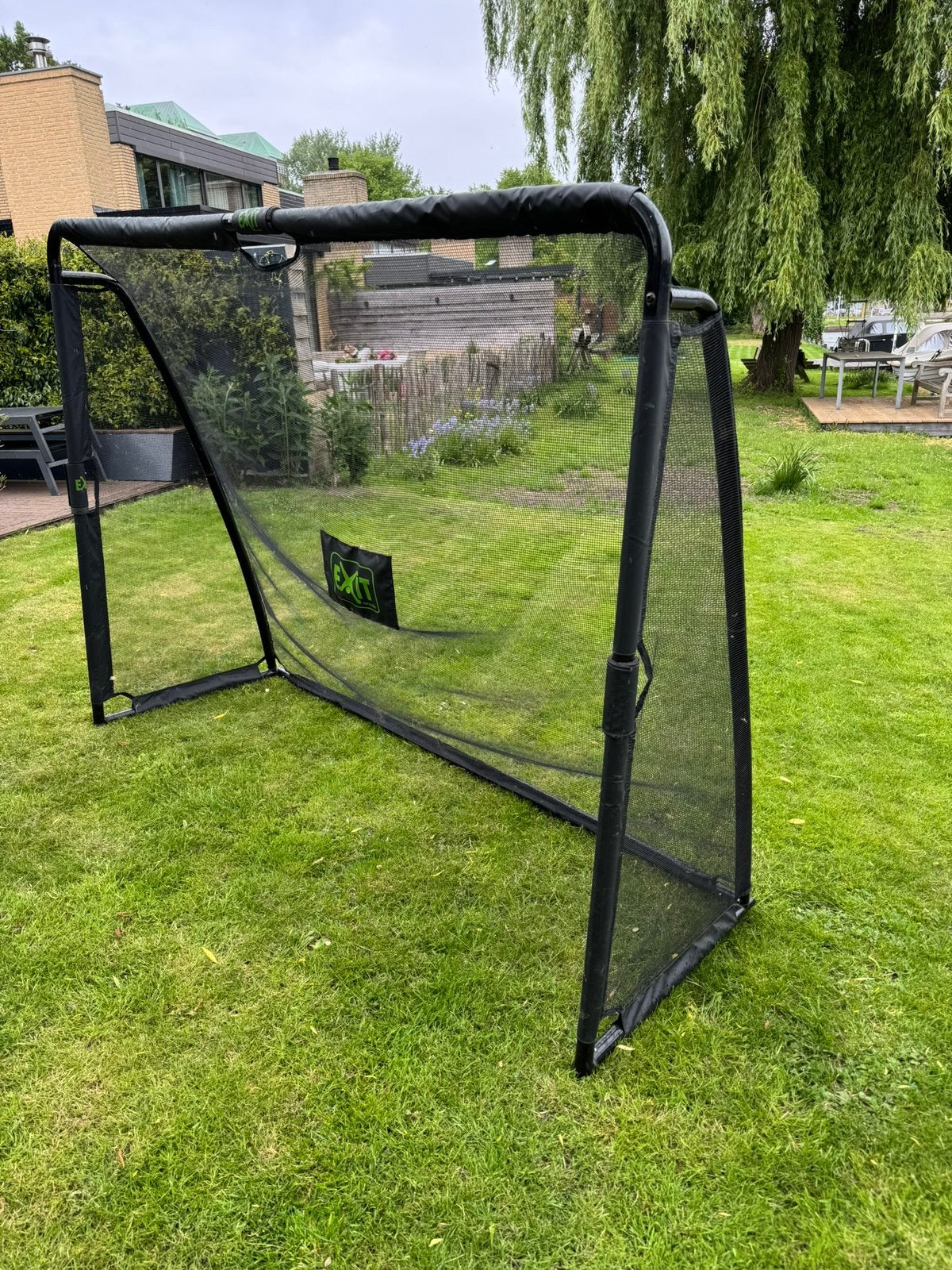 Stalen goal 220x170 cm “EXIT”, Maat XS of kleiner, Ophalen, Gebruikt, Overige typen