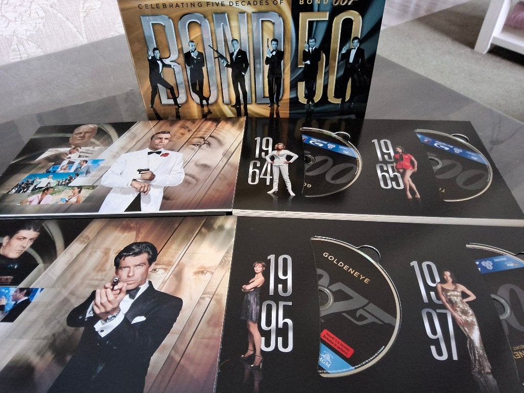 Dvd blu rays James Bond, Ophalen, Zo goed als nieuw, Filmcollectie, Actie