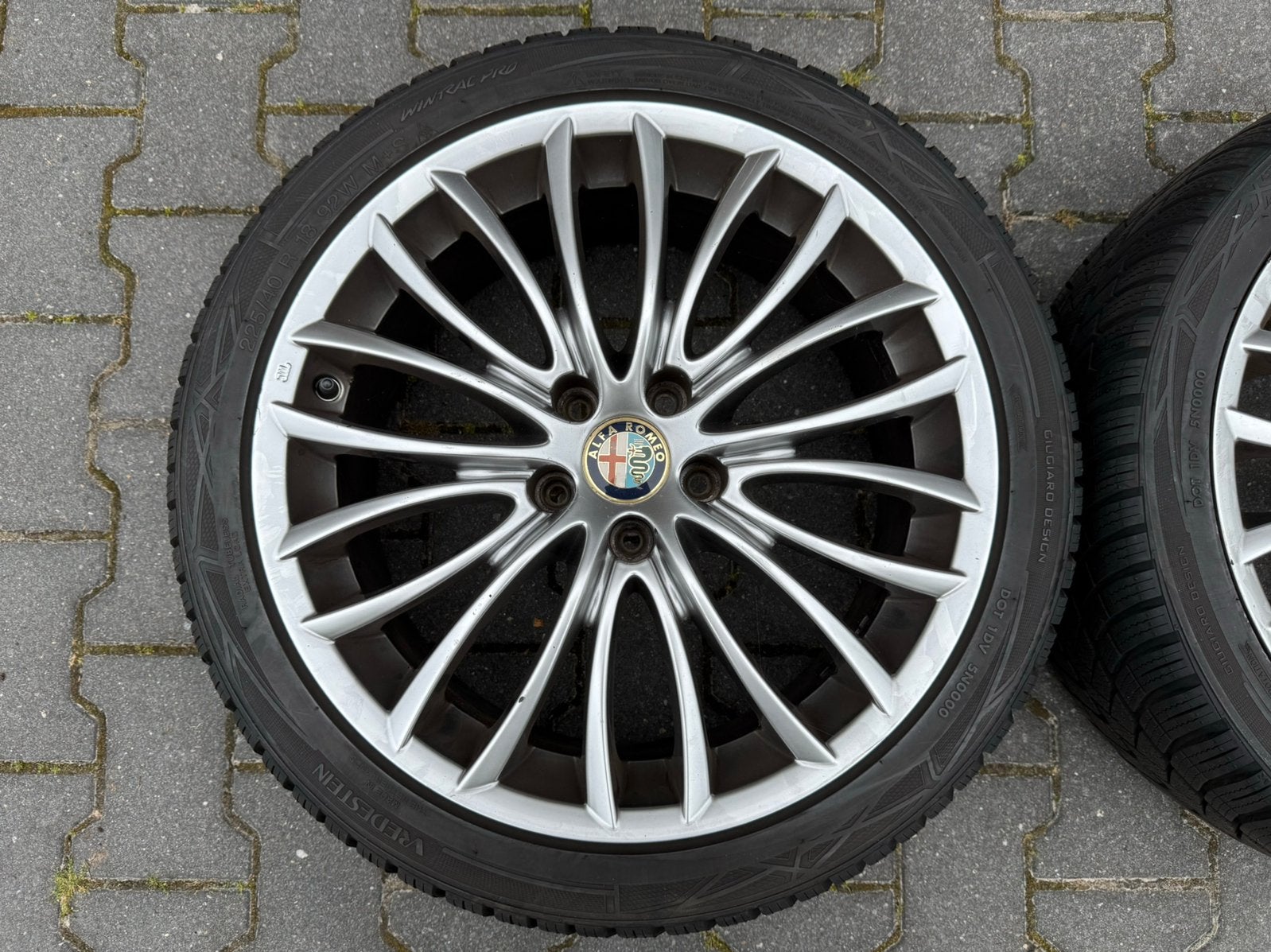 Velgen 18 inch Alfa Romeo Giulietta Winterbanden, Auto-onderdelen, Banden en Velgen, Ophalen, 18 inch, Velg(en), Zomerbanden