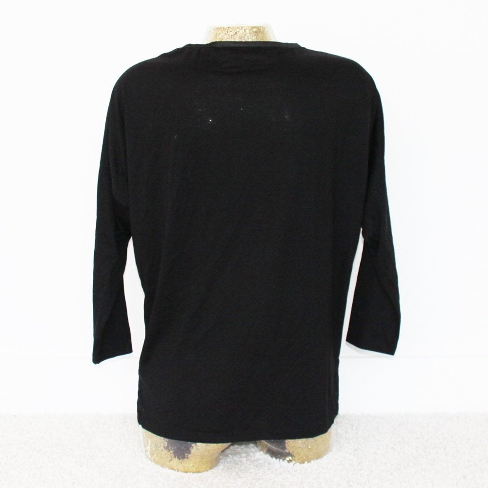 Mooie Zwarte Fransa Trui (S) - 32 € 20,-, Fransa, Zwart, Ophalen of Verzenden, Zo goed als nieuw