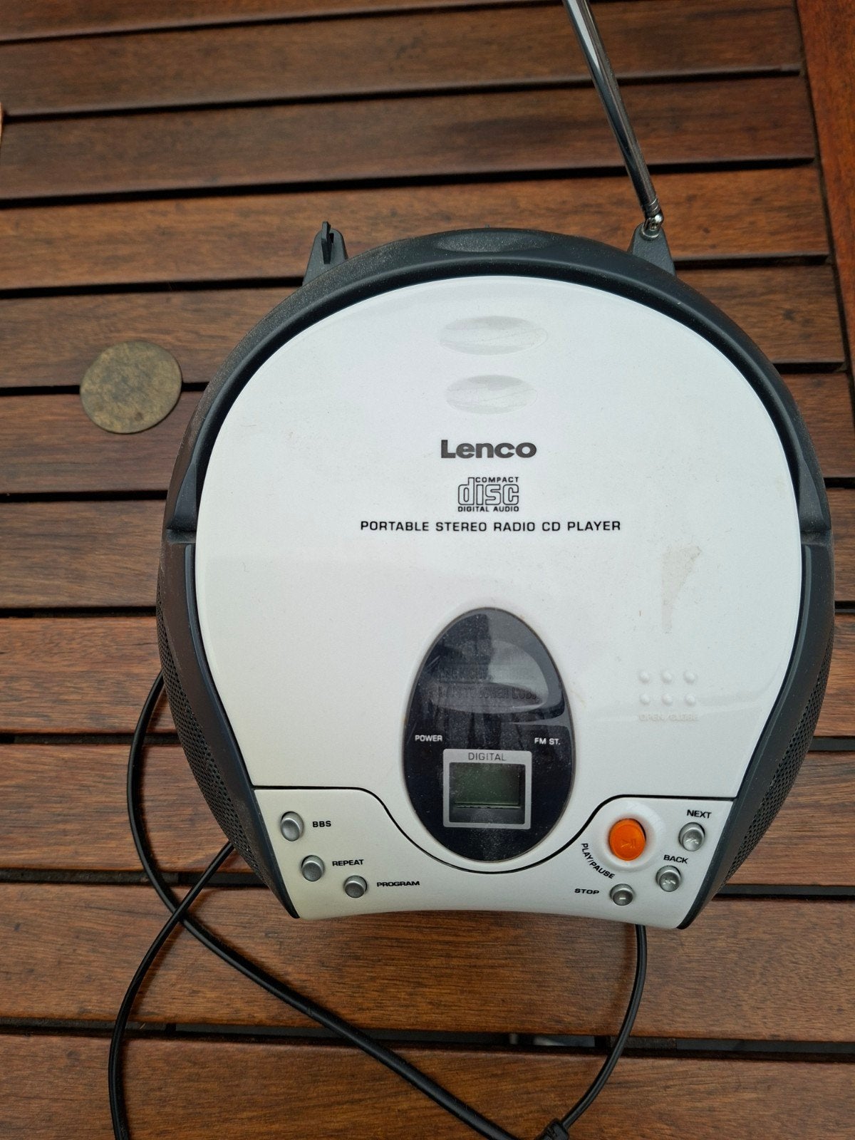 Lenco draagbare CD-speler met radio - Zo goed als nieuw, Ophalen of Verzenden, Zo goed als nieuw, Overige merken, Draagbaar