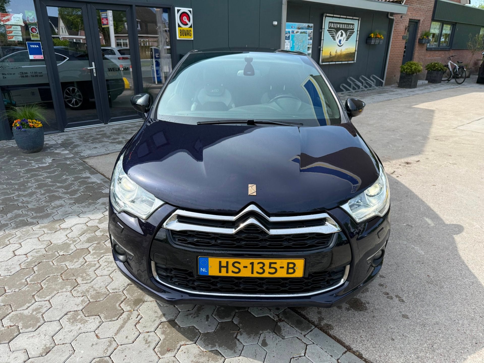 DS 4 1.2 PureTech 1955, Auto's, Euro 6, 1199 cc, Blauw, Leder en Stof
