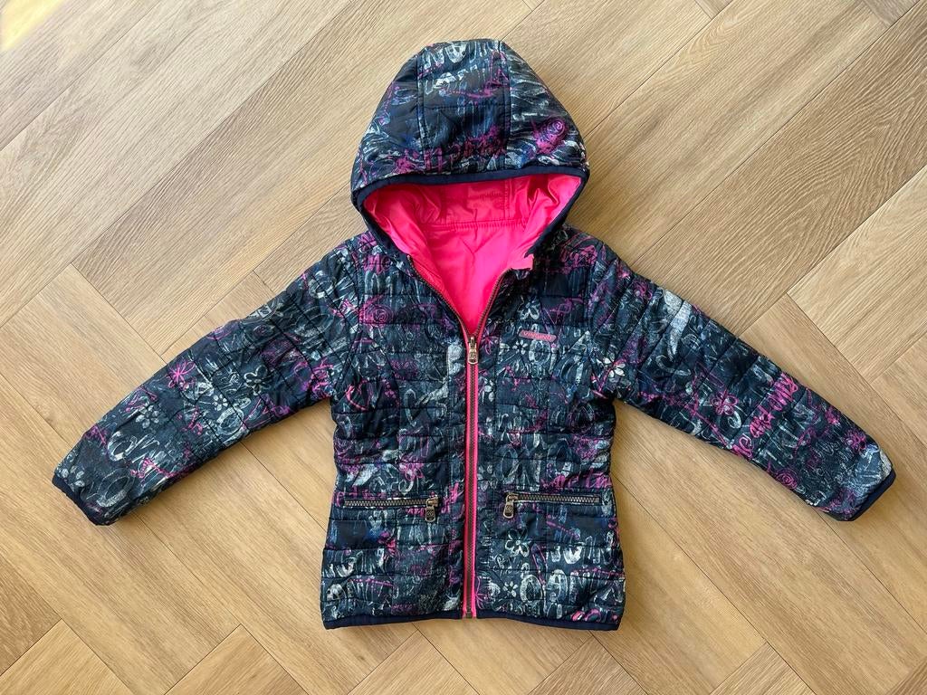 Winterjas, Tussenjas, Vingino, reversible, maat 116, Meisje, Ophalen of Verzenden, Zo goed als nieuw, Vingino