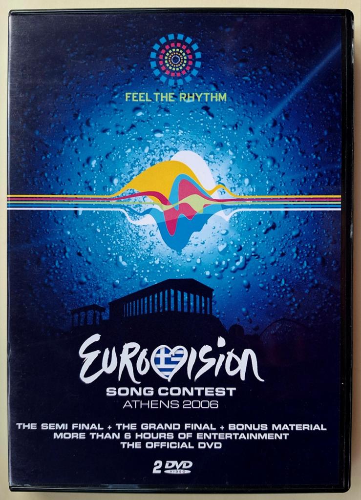 Eurovision Song Contest Athene 2006 - Officiële 2-DVD, Gebruikt, Alle leeftijden, Boxset, Muziek en Concerten