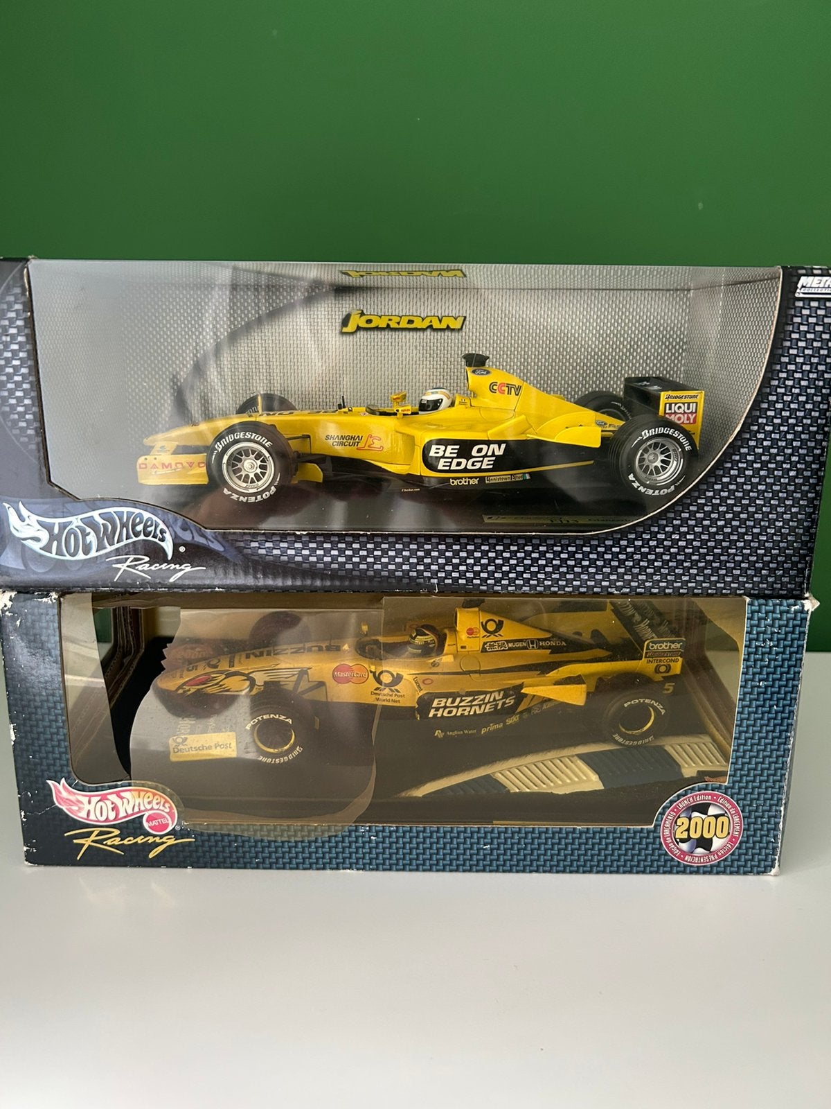 Hotwheels Minichamps F1 Jordan 1:18, Ophalen of Verzenden, Zo goed als nieuw, Auto, MiniChamps