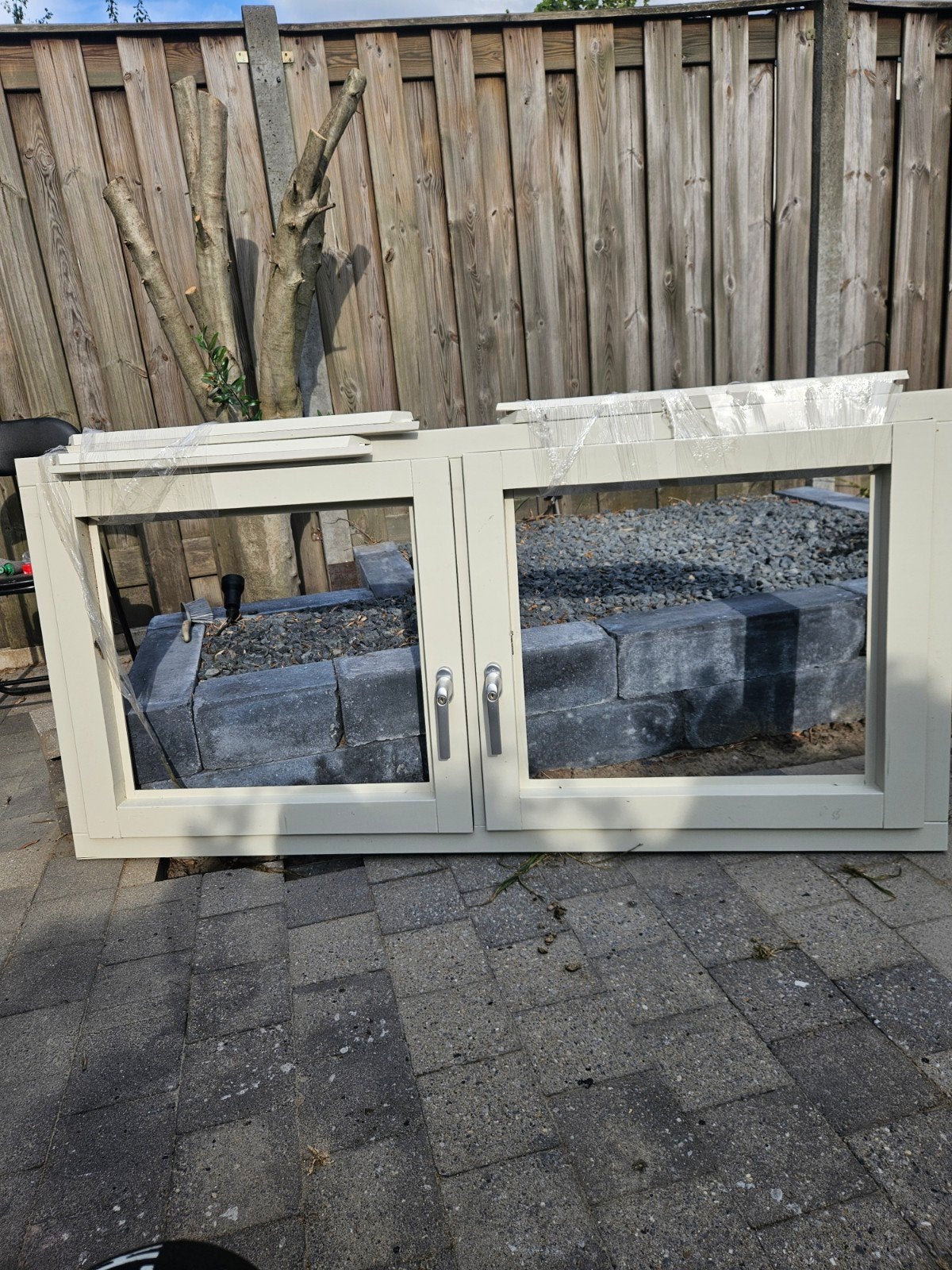 Kozijnen, Ophalen, Nieuw, Hout, Raamkozijn