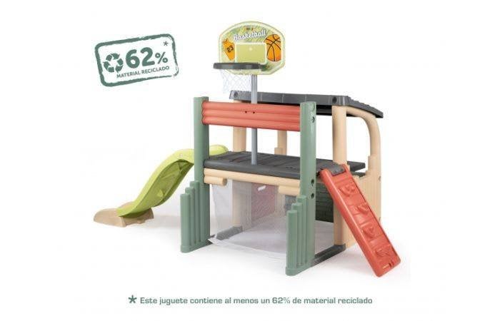 Smoby S. Life Fun Center speeltoren met speelhuis nu €294.95, Kinderen en Baby's, Speelgoed | Buiten | Los speelgoed, Ophalen of Verzenden