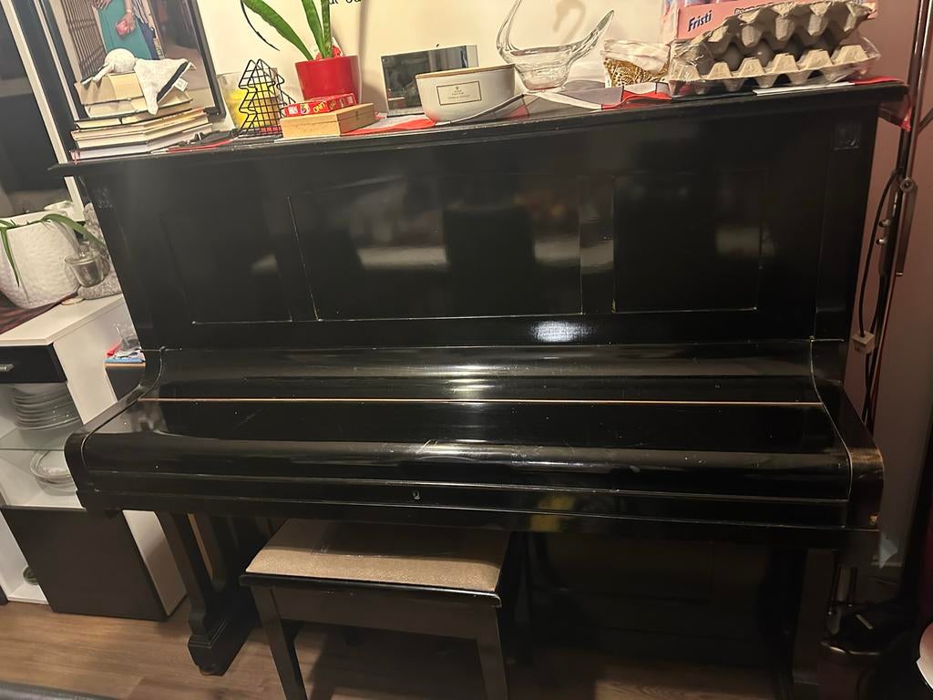 Grunert Johanngeorgenstadt Piano - Zwart, Ophalen, Gebruikt, Zwart, Piano