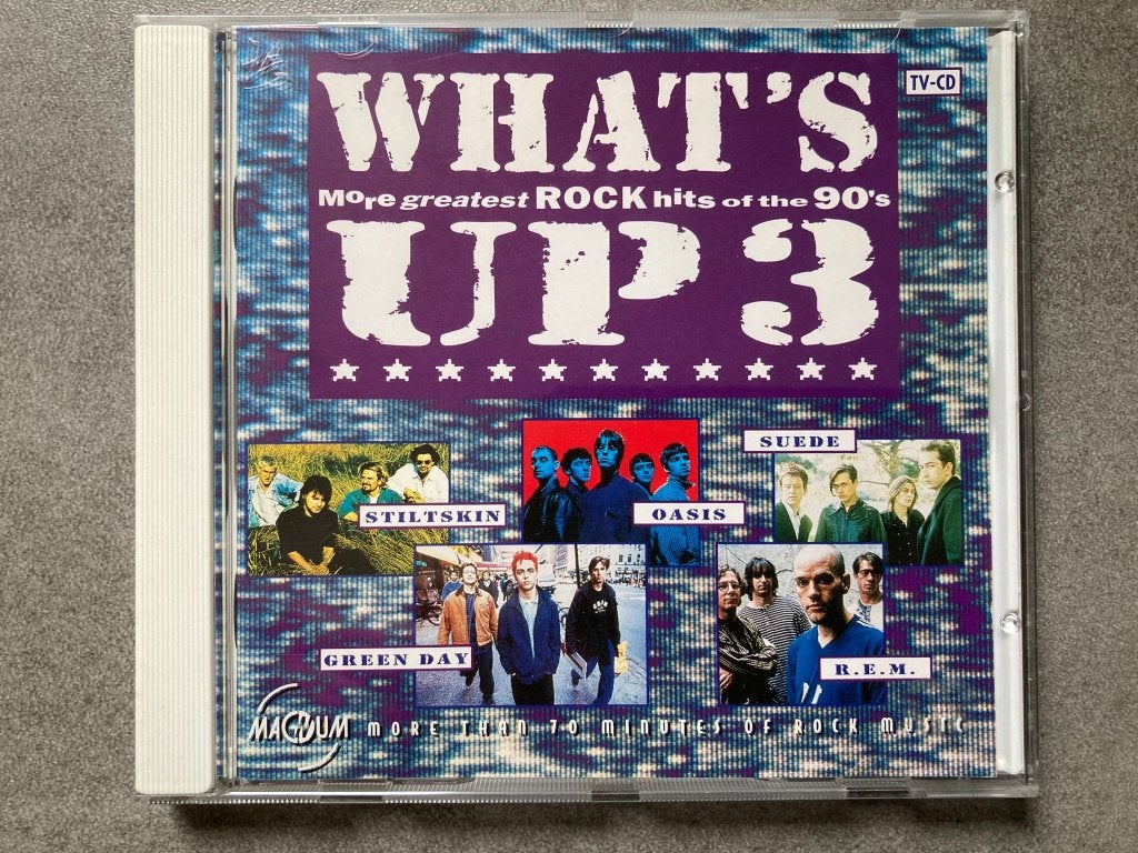 What's Up 3 More Greatest Rock Hits Of The 90's, leuke cd, Ophalen of Verzenden, Zo goed als nieuw, Rock en Metal, Verzamelalbum