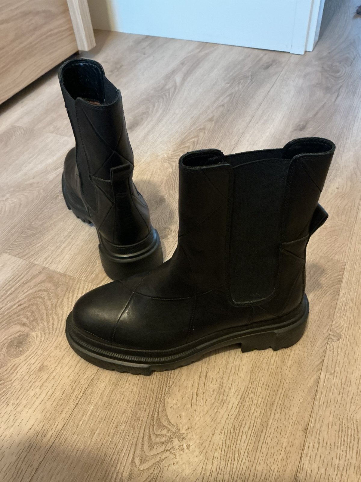 Shabbies amsterdam nieuw 38, Ophalen, Zwart, Lage of Enkellaarzen, Nieuw