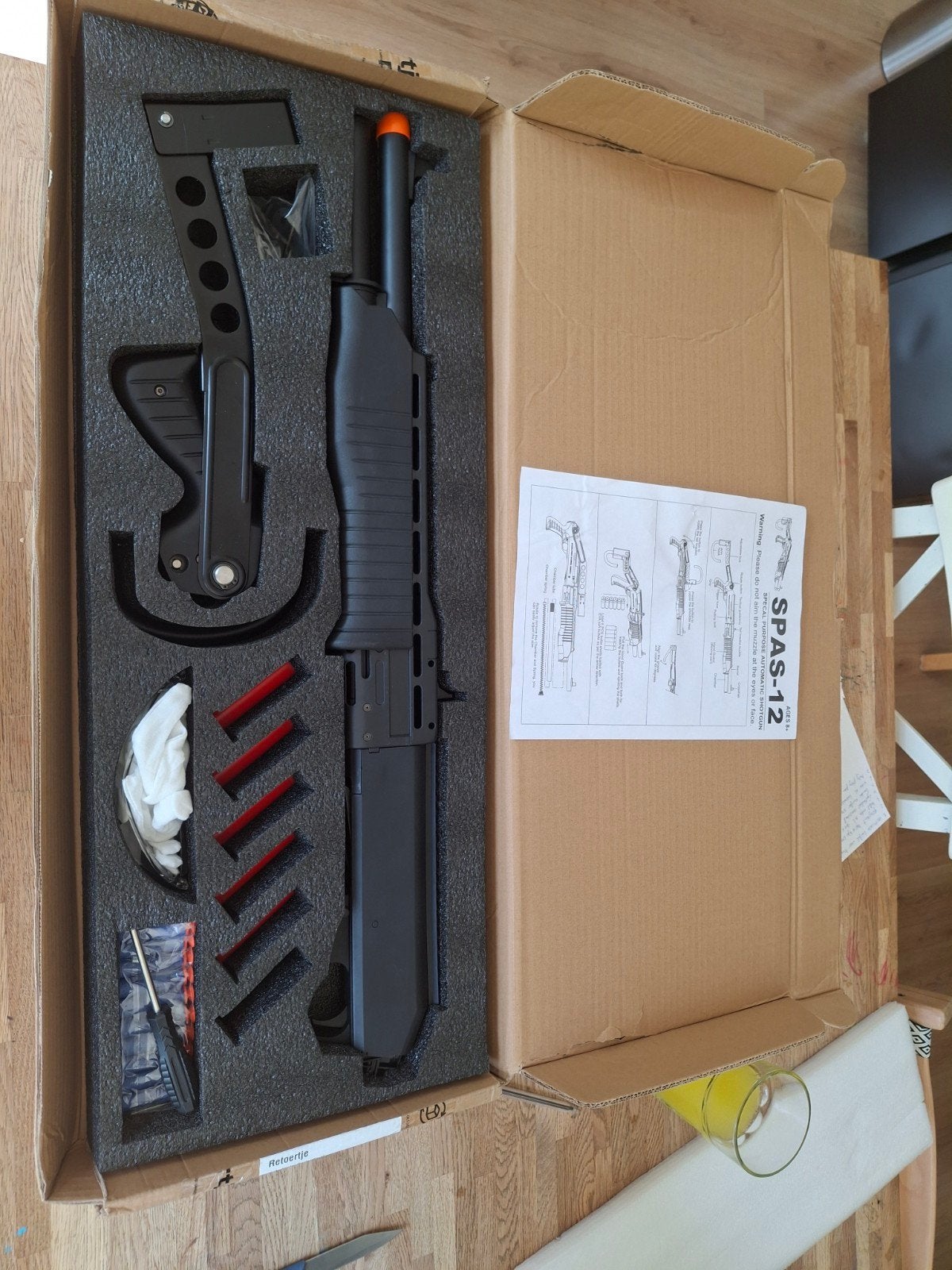SPAS-12 Speelgoed Shotgun Dart Blaster, Ophalen of Verzenden, Nieuw