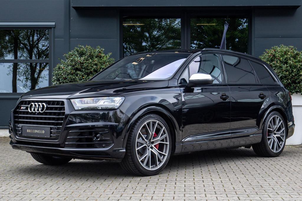 Audi SQ7 4.0 TDI SQ7 quattro GRIJSKENTEKEN, Auto's, Audi, Bedrijf, Te koop, SQ7, 4x4, ABS, Achteruitrijcamera, Airbags, Airconditioning