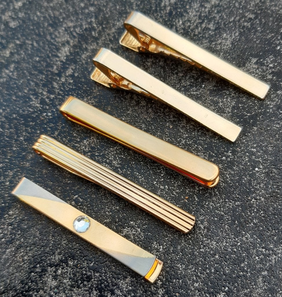 5 stuks oude dasspelden jaren 70-80, Verzenden