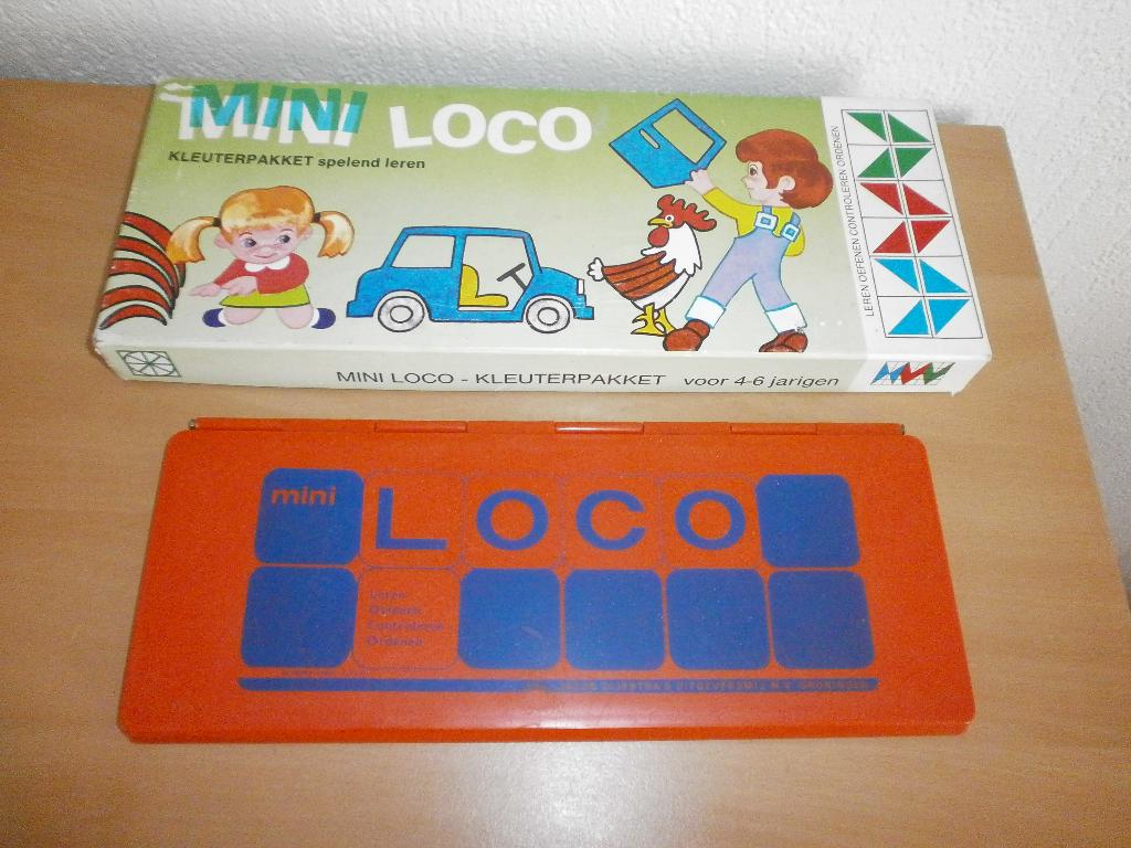 MINI LOCO basisdoos + 4 oefenboekjes pakket voor 4-6 jarigen, Ophalen of Verzenden, Zo goed als nieuw, Taal en Lezen