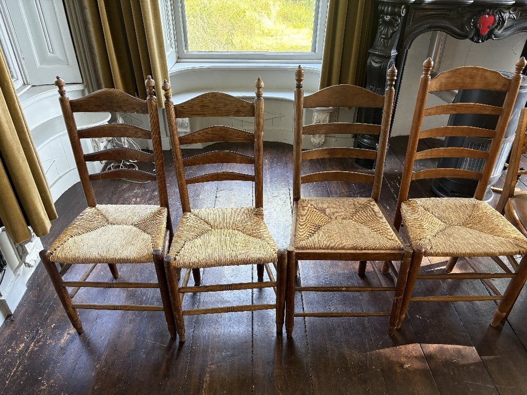 10 verschillende stoelen, Antiek en Kunst, Curiosa en Brocante, Ophalen