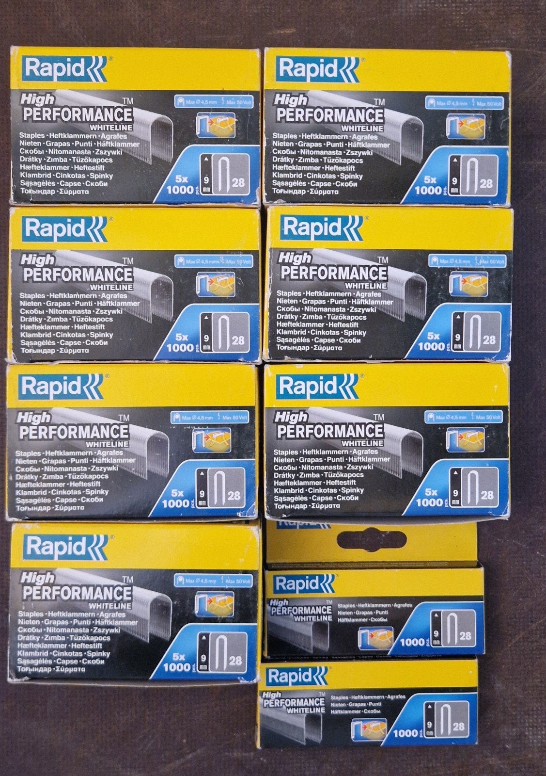 Rapid High Performance nietjes 9/28,, Ophalen of Verzenden