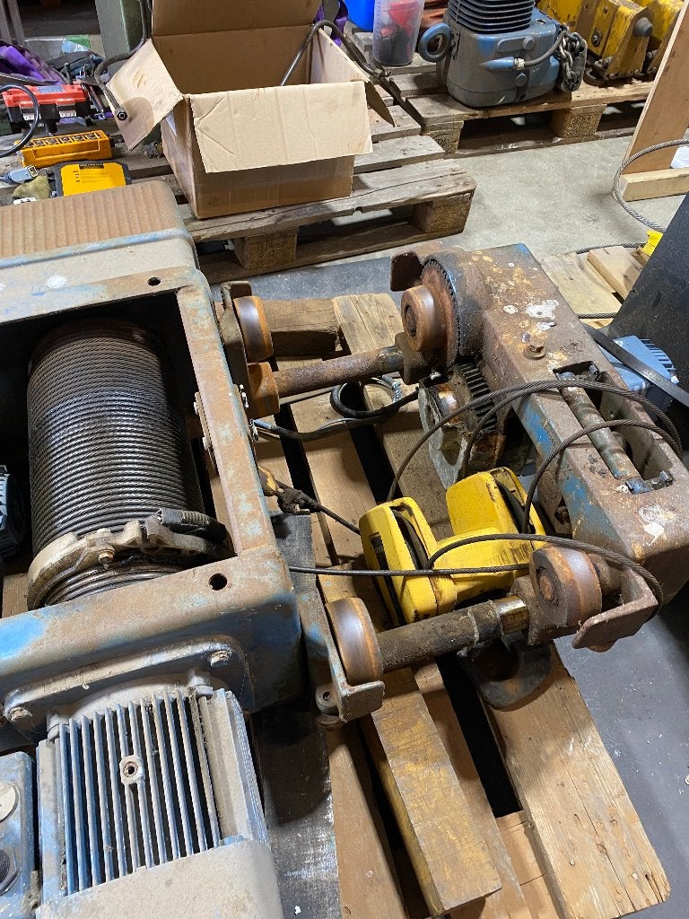 DEMAG Staaldraadtakel 3200 kg, Ophalen of Verzenden, Gebruikt, Elektrisch