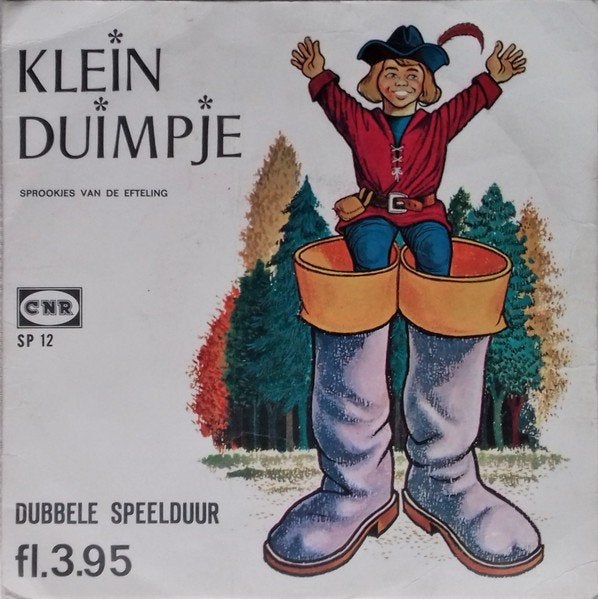 Efteling Single : Klein Duimpje. (CNR SP 12), Cd's en Dvd's, Gebruikt, Ophalen of Verzenden, Beschermende buitenhoes, Overige typen