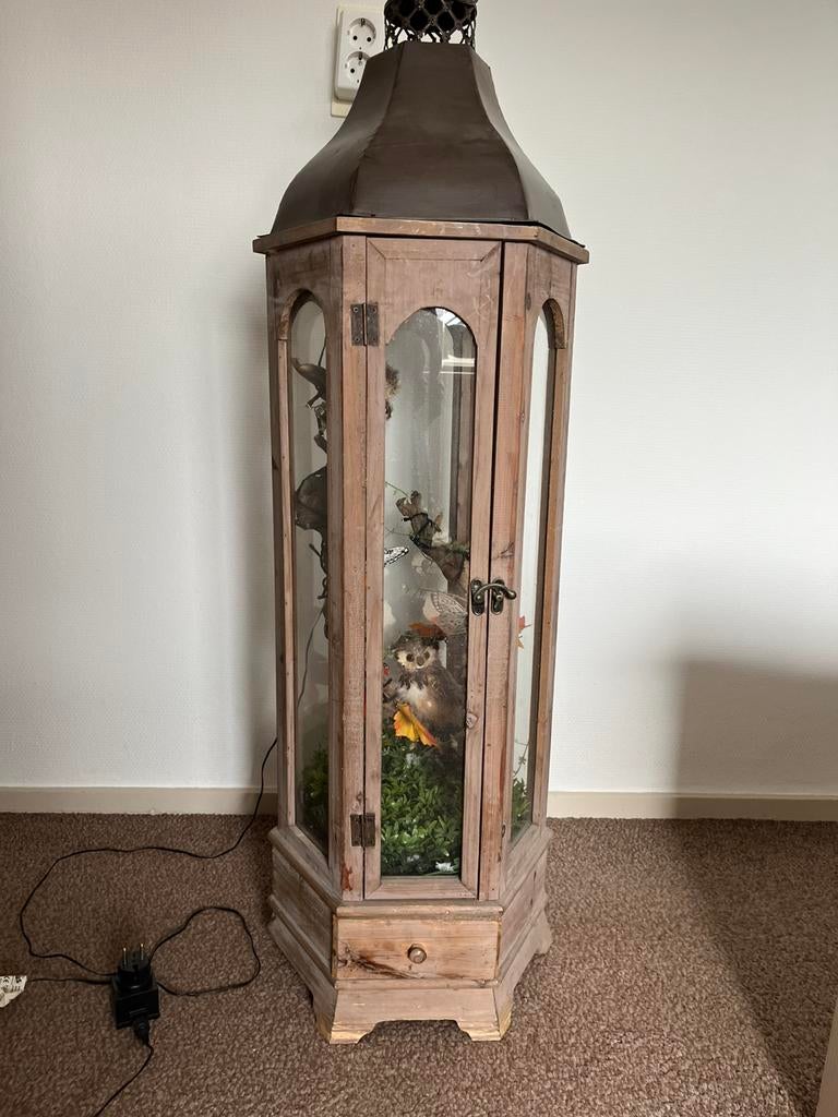 lantaarn met verlichting, Ophalen, Overige materialen, Gebruikt, 100 tot 150 cm