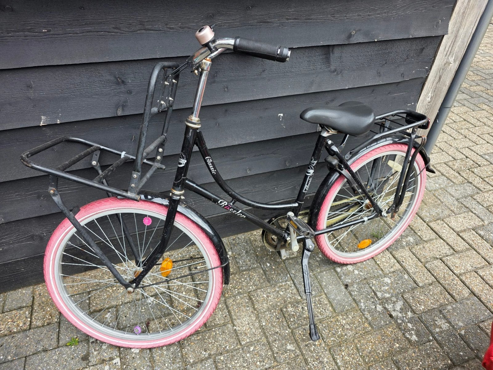 24 inch meisjesfiets met terugtraprem, Ophalen, Gebruikt, Terugtraprem, 24 inch