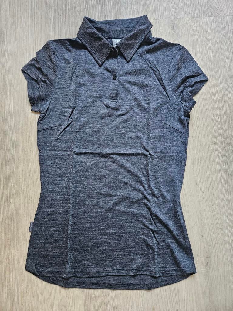 Icebreaker Merino Cool-Lite Polo Shirt Dames XS, Ophalen of Verzenden, Zo goed als nieuw, Icebreaker, Korte mouw