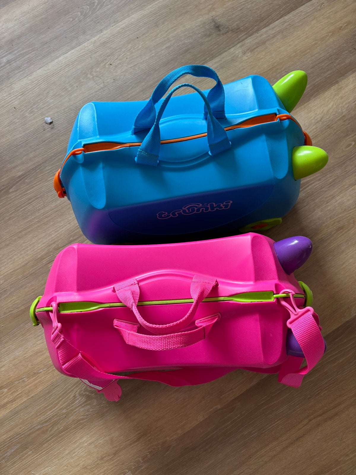 Trunki kinder koffer €10 per stuk, Ophalen, Rugtas, Zo goed als nieuw, Roze