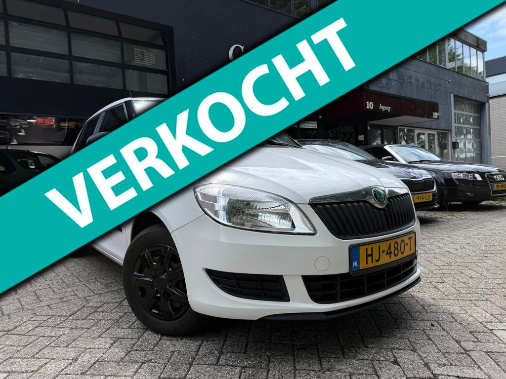 Skoda Fabia 1.2-12V airco, Auto's, Skoda, Bedrijf, Te koop, Fabia, ABS, Airbags, Airconditioning, Radio, Startonderbreker, Benzine
