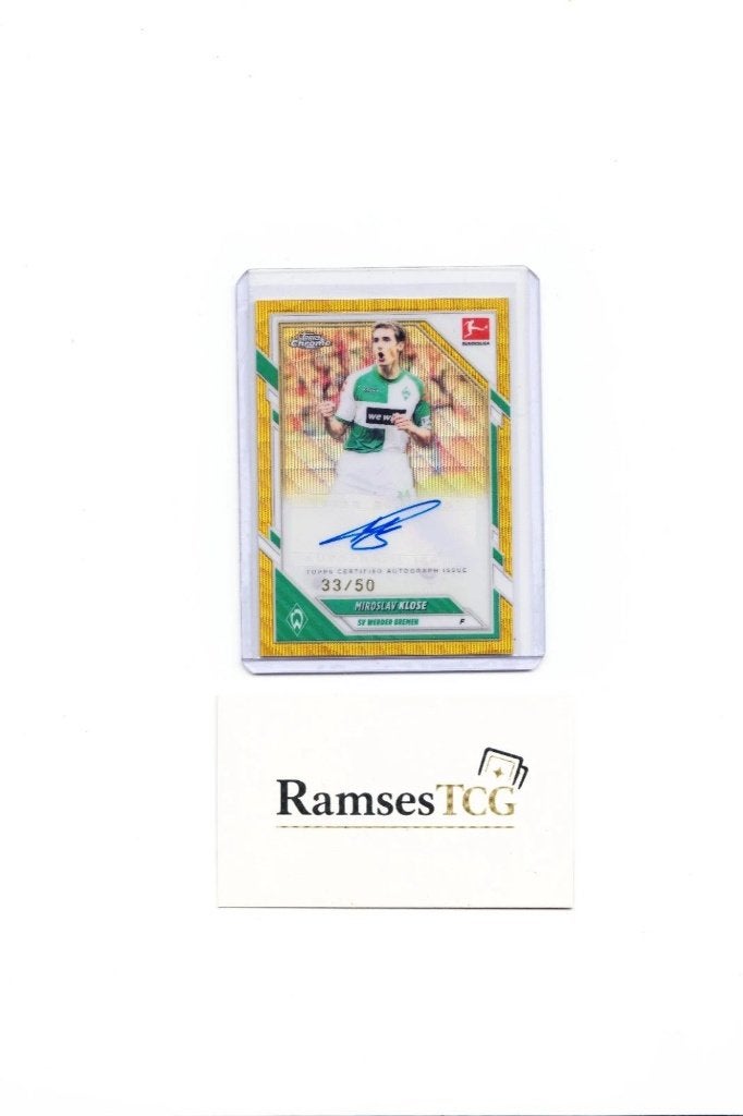 Miroslav Klose SP Auto /50 – Topps Chrome Bundesliga 25/26, Ophalen of Verzenden, Nieuw