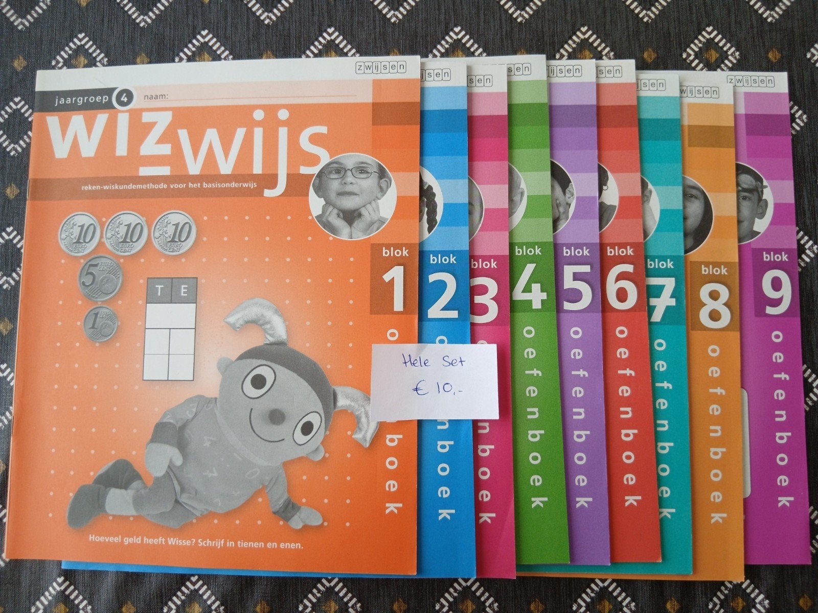 Wizwijs rekenboeken jaargroep 4 (hele set), Boeken, Verzenden, Gelezen, Overige niveaus, Wiskunde A