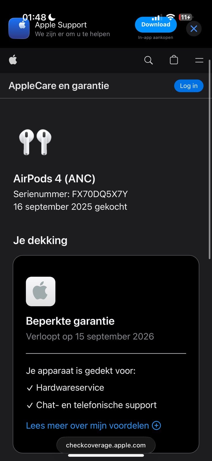 Airods4 met (anc) ongeopend, Telecommunicatie, Mobiele telefoons | Samsung, Ophalen of Verzenden, Zo goed als nieuw, Zwart