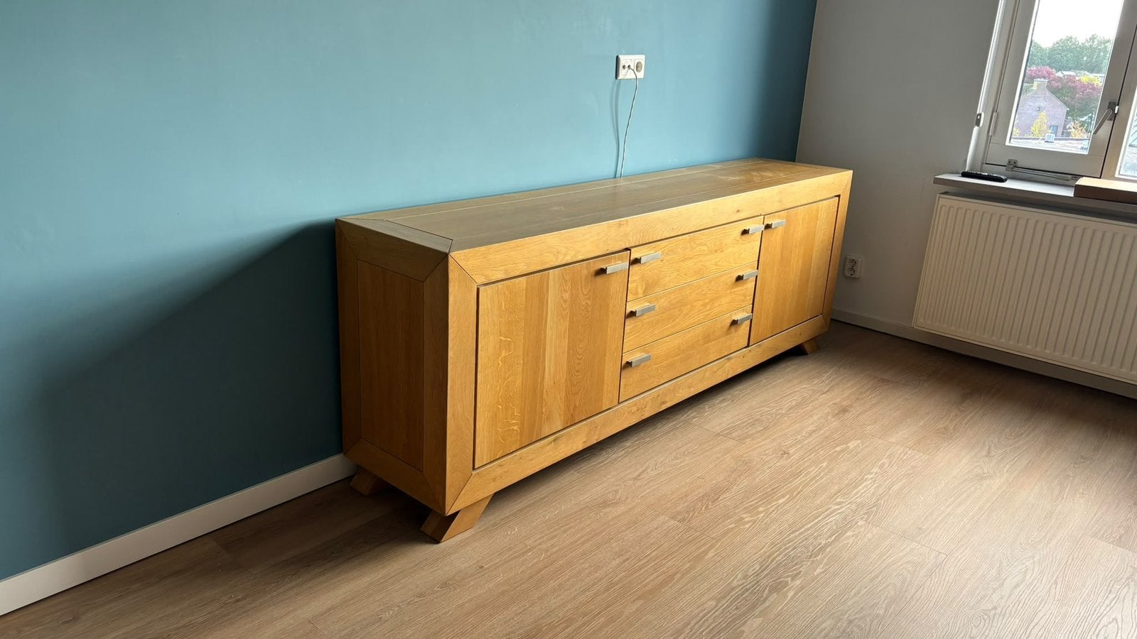 Dressoir, Ophalen, Gebruikt, Eikenhout, 50 tot 100 cm