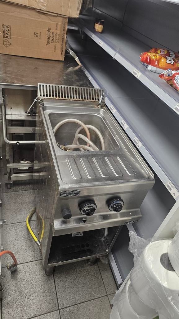 Professionele RVS Frituurpan - Horeca Kwaliteit, Ophalen of Verzenden, Gebruikt, Fornuis, Frituur en Grillen