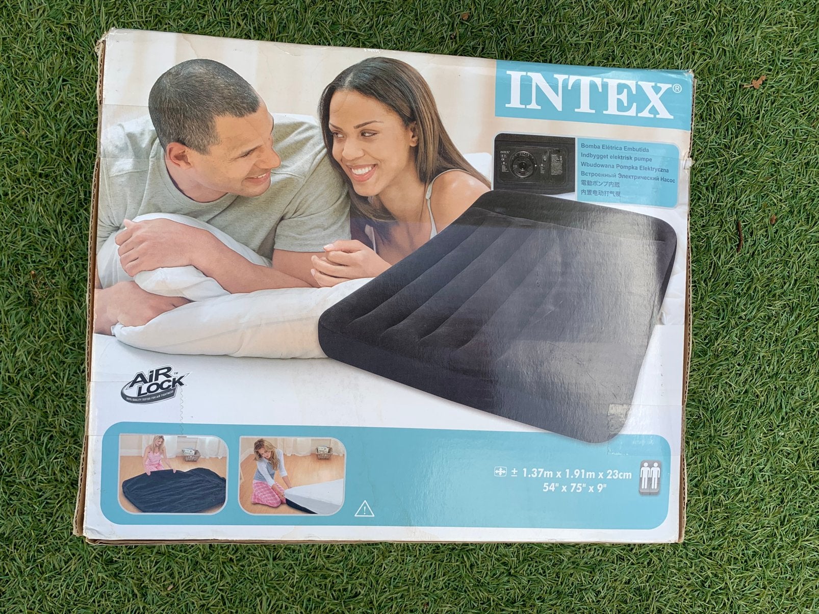 Intex airbed, Ophalen, Zo goed als nieuw