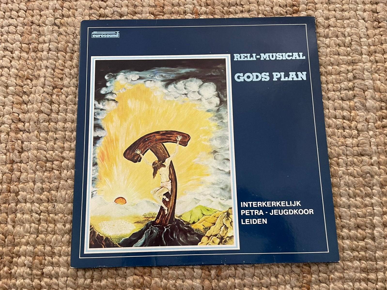 LP gods plan, Ophalen, Gebruikt, 12 inch, Levenslied of Smartlap