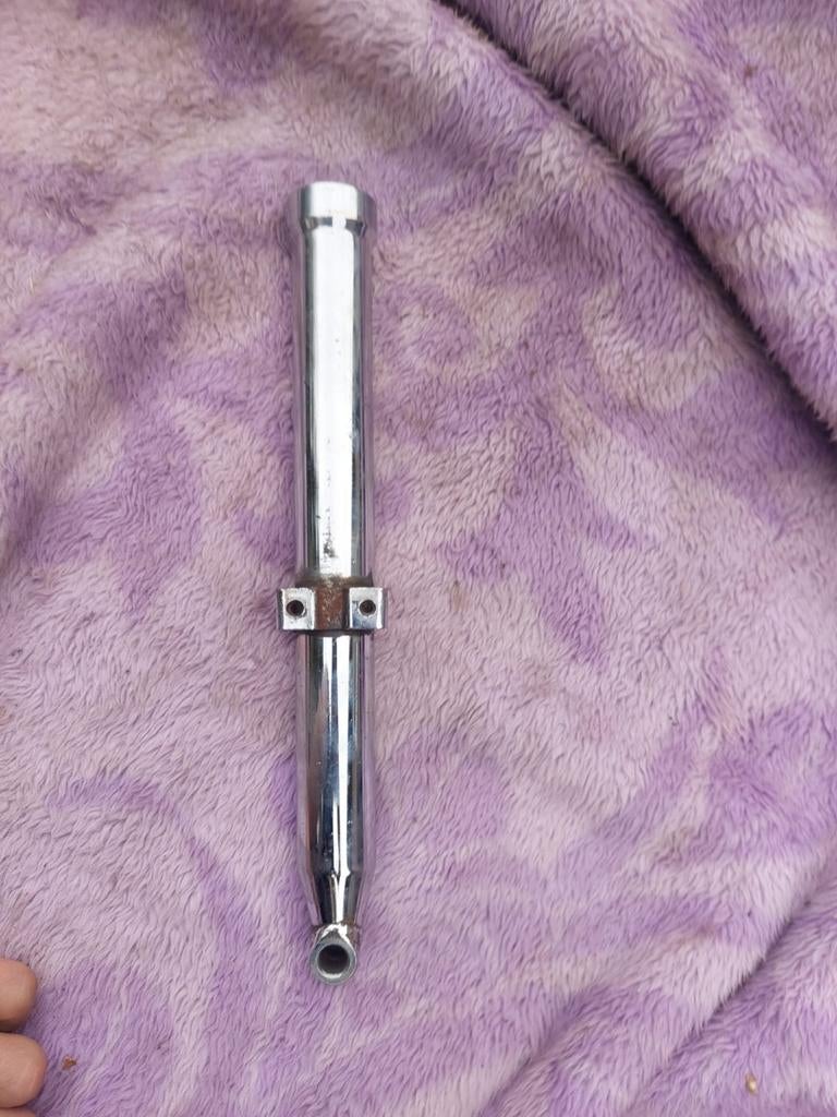 Zundapp chrome onderpoot 529 530, Fietsen en Brommers, Brommeronderdelen | Zundapp, Ophalen