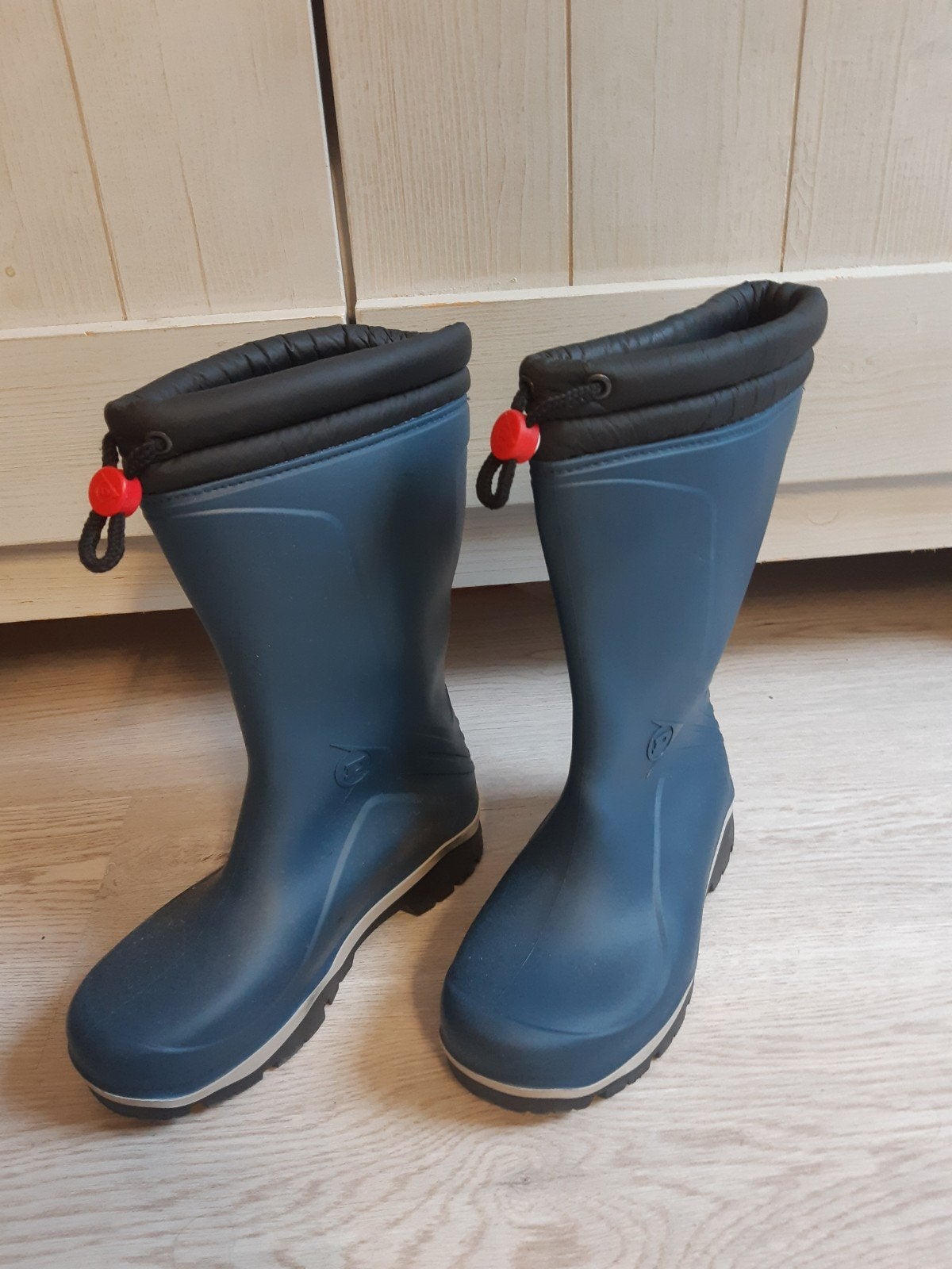 Dunlop gevoerde laarzen maat 35, Gebruikt, Jongen of Meisje, Ophalen of Verzenden, Laarzen