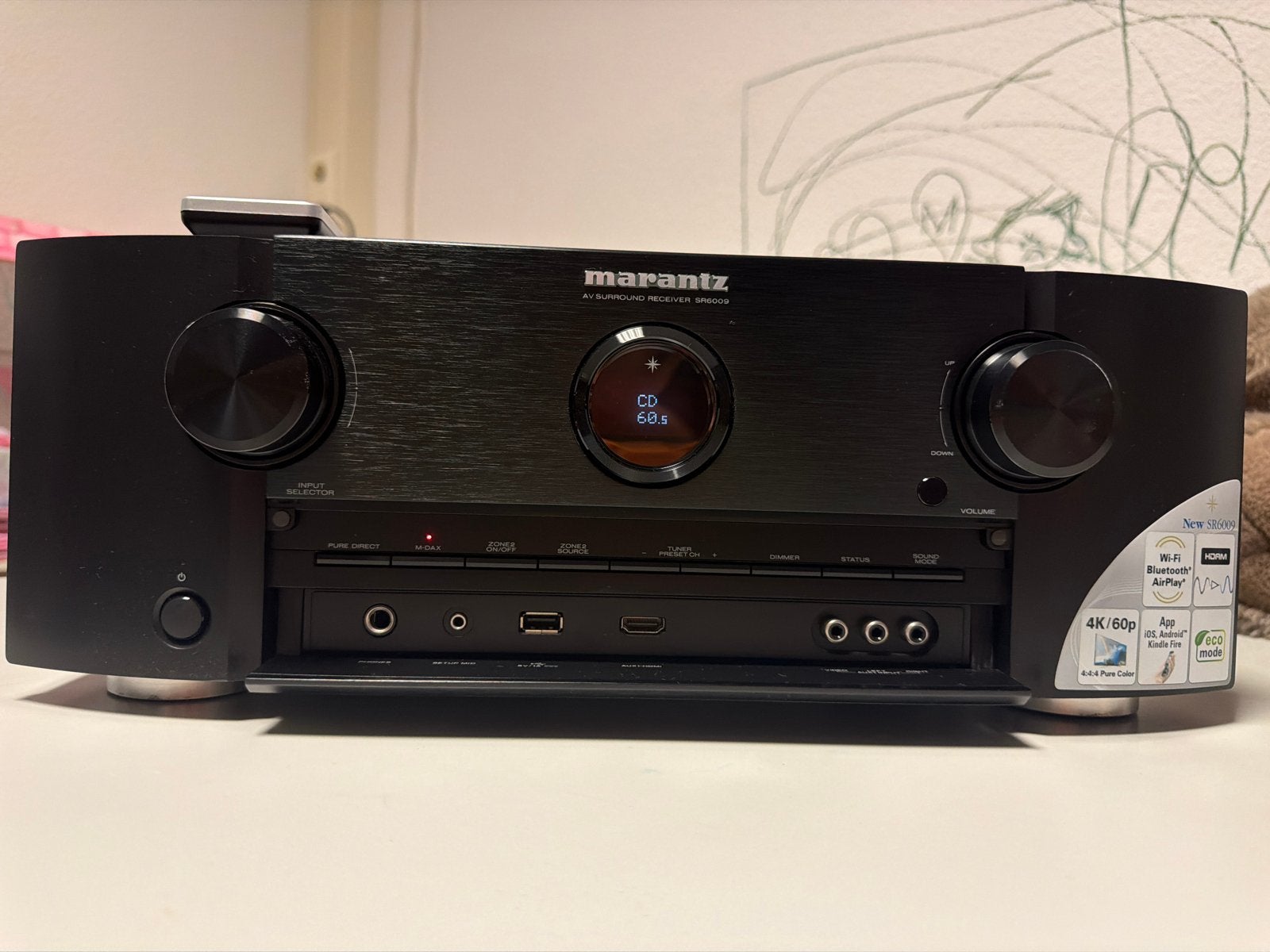 Marantz SR6009 AV Surround Receiver - Zo goed als nieuw, Marantz, R, Overige systemen, R
