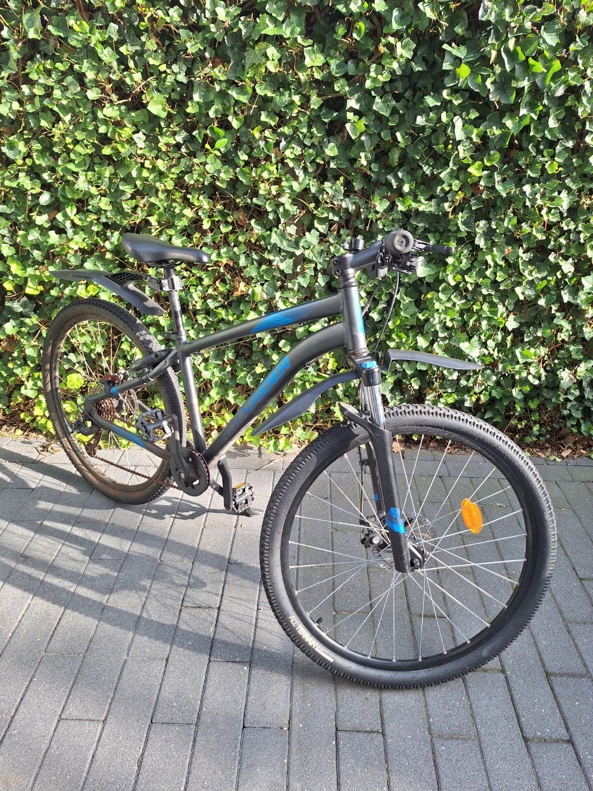 Rockrider ST 120 mountainbike 2025 met spatborden en slot, Ophalen