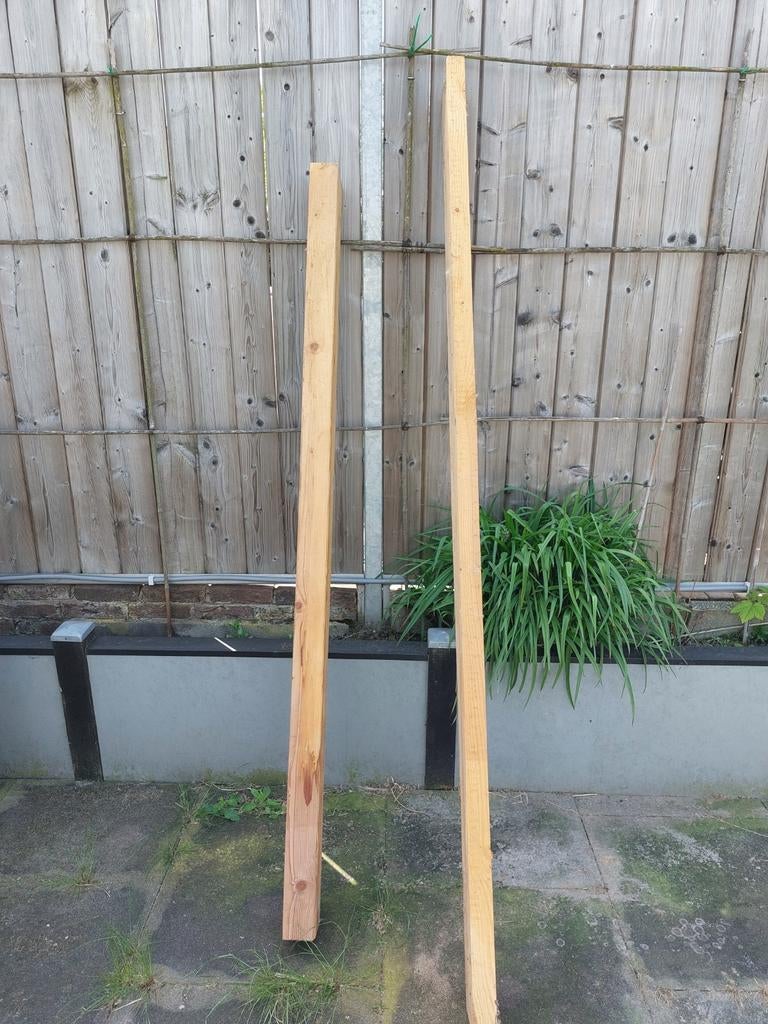 1 Douglas balk 1 grenen balk, Ophalen, 250 cm of meer, Balken