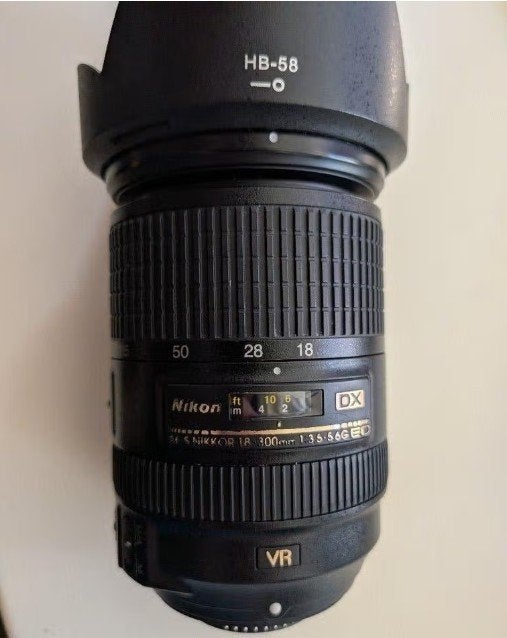 Nikon AF-S 18-300mm f/3.5-5.6G VR ED DX, Audio, Tv en Foto, Fotografie | Lenzen en Objectieven, Gebruikt, Nikon, Nikon F-mount