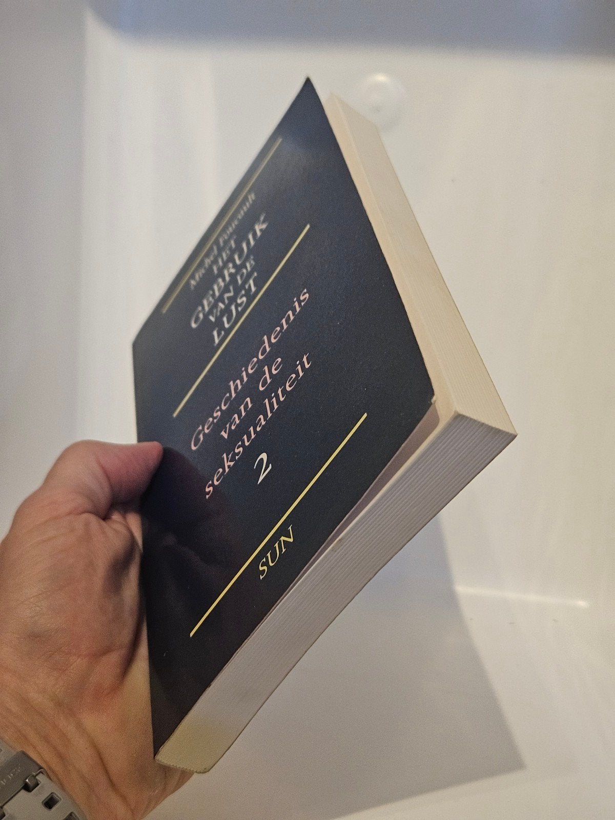 Foucault Geschiedenis van de seksualiteit 2, Gelezen, Foucault, Ophalen of Verzenden, Overige onderwerpen