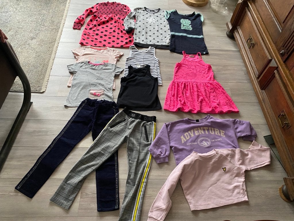 WE/EUROPE KIDS/HEMA/NAME IT e.a.  pakket maat 122, Ophalen of Verzenden, Zo goed als nieuw, Maat 128