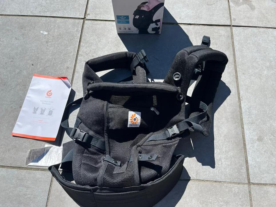 Ergobaby Adapt Draagzak Cool Air, Overige merken, Ophalen of Verzenden, Zo goed als nieuw, Buik, Rug of Zij
